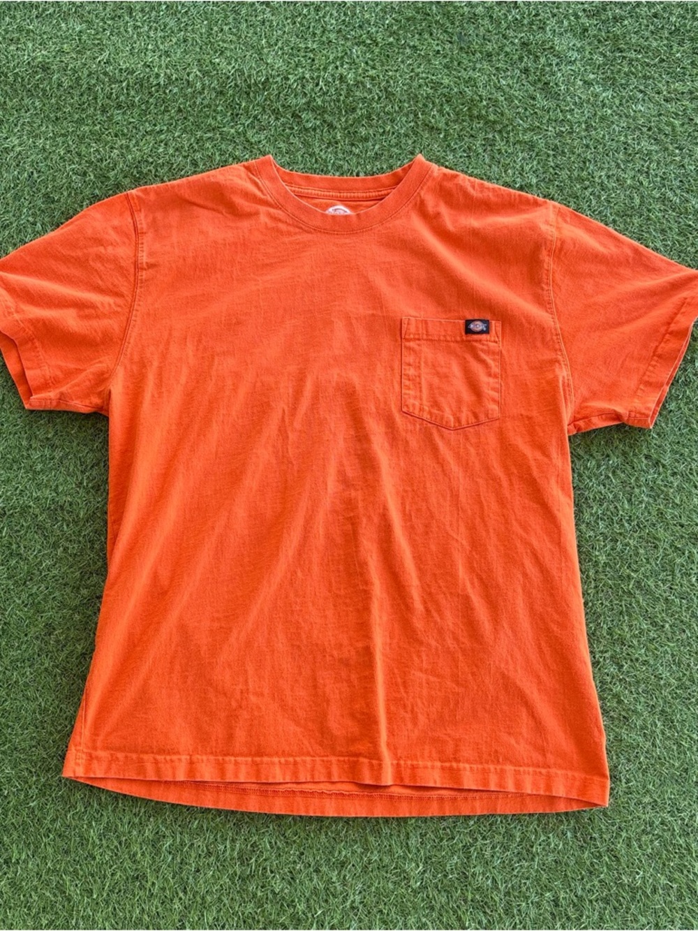 Dickies Orange Pocket T-Shirt XLT